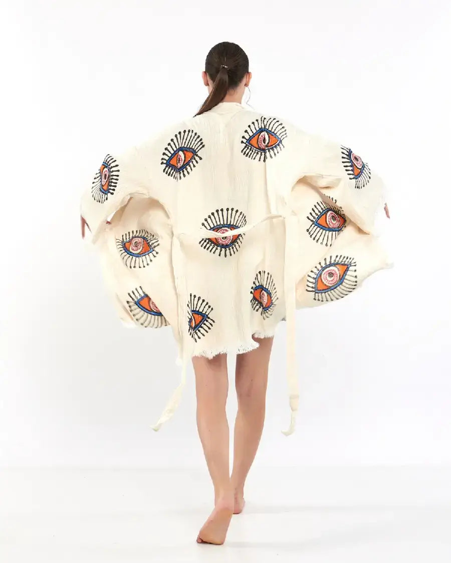 EVIL EYE KIMONO