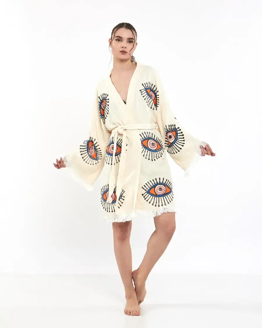 EVIL EYE KIMONO