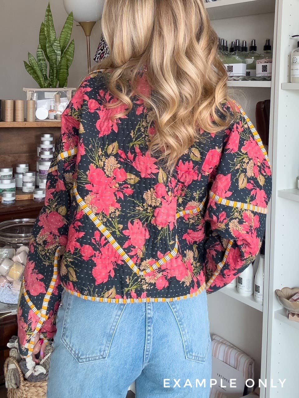 Blanket Coat | Kantha Quilted Bomber Jacket | Patchwork Coat